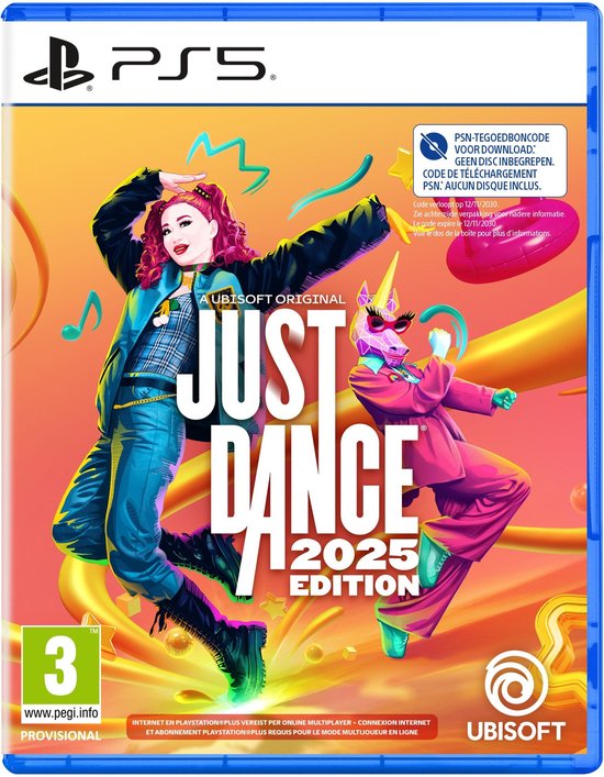 Just Dance 2025 Edition - PS5 - Code in a box