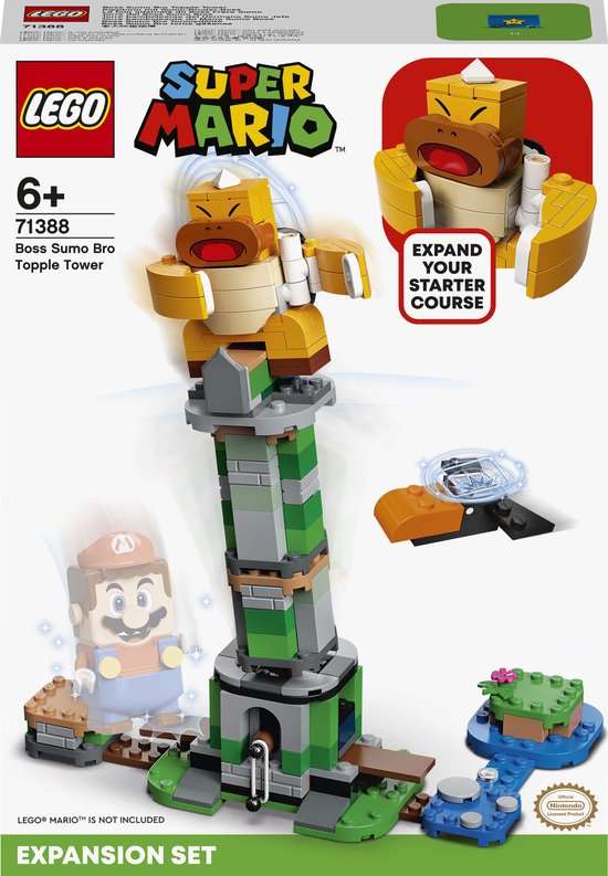 LEGO Super Mario Uitbreidingsset Eindbaasgevecht op de Sumo Bro-Toren - 71388