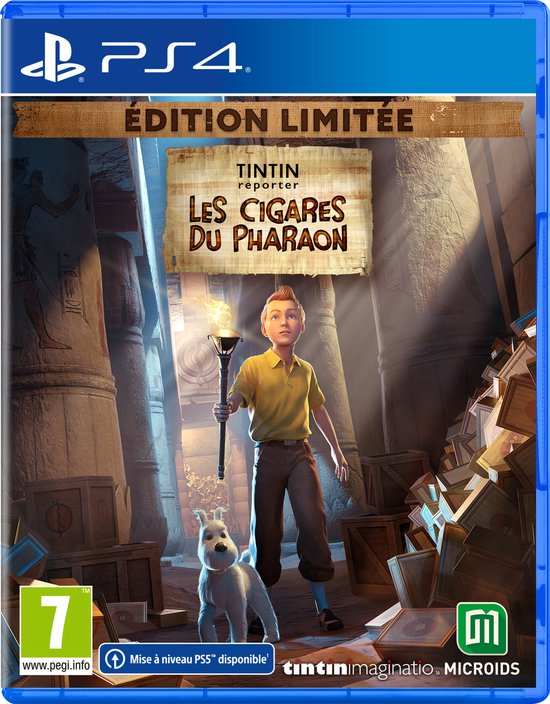 Tintin Reporter: Les Cigares du pharaon: Limited Edition - PS4