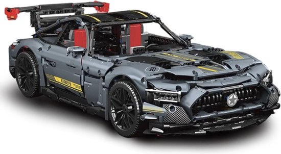 RC Radiografische Mercedes Benz AMG-GT Auto Bouwpakket | Bouw & Constructie | Technic Creator Lego® Compatible | F1 | Car | Sport auto | Toy Brick Lighting® | Op Afstand Bestuurbaar| 2872 Bouwstenen | Speelgoed | Ontwikkeling | Educatief | Sport