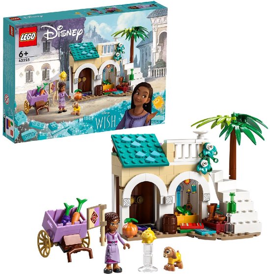 LEGO Disney Wish Asha in de stad Rosas Poppetjes Wish Set - 43223