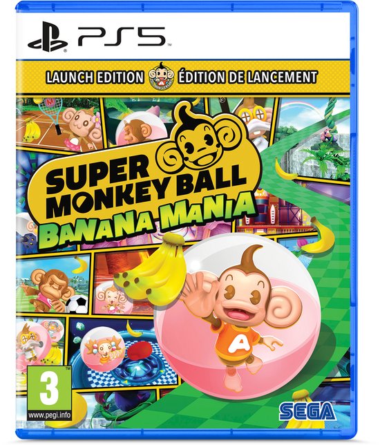 Super Monkey Ball Banana Mania - Launch Edition - PS5