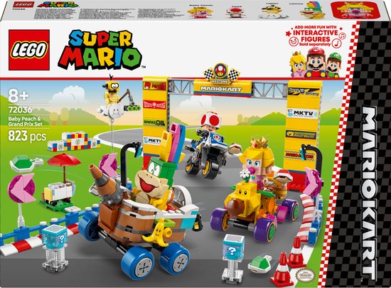 LEGO Mario Kart - Baby Peach en grand prix - 72036