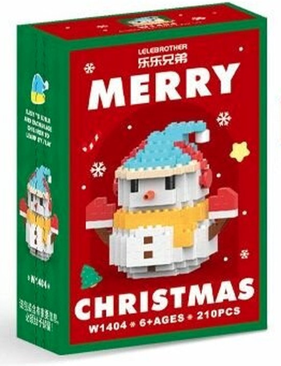 LEGO - LEGO Sneeuwpop - Sneeuwpop - Snowman - Merry Christmas - Kerst Cadeau - Christmas Gift - Building Blocks