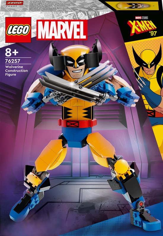 LEGO Marvel Wolverine bouwfiguur X-Men Speelgoed - 76257