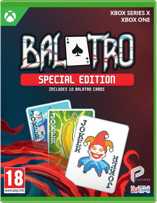 Balatro: Special Edition - Inclusief 10 Balatro kaarten - Xbox Series X/Xbox One