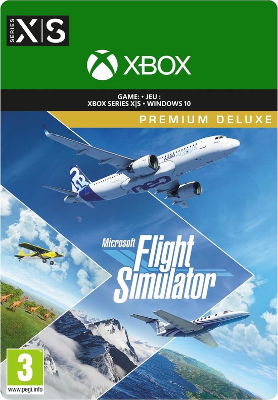 Microsoft Flight Simulator: Premium Deluxe Edition - Xbox Series X + S & Windows Download