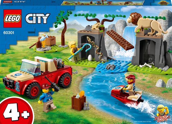 LEGO City 4+ Wildlife Rescue Off-roader - 60301