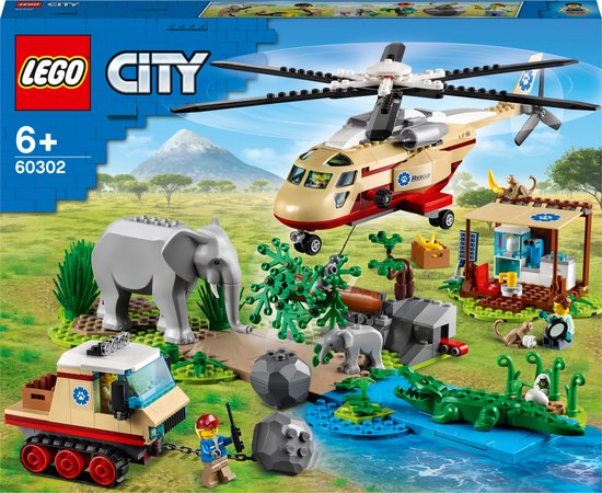 LEGO City Wildlife Rescue Operatie - 60302