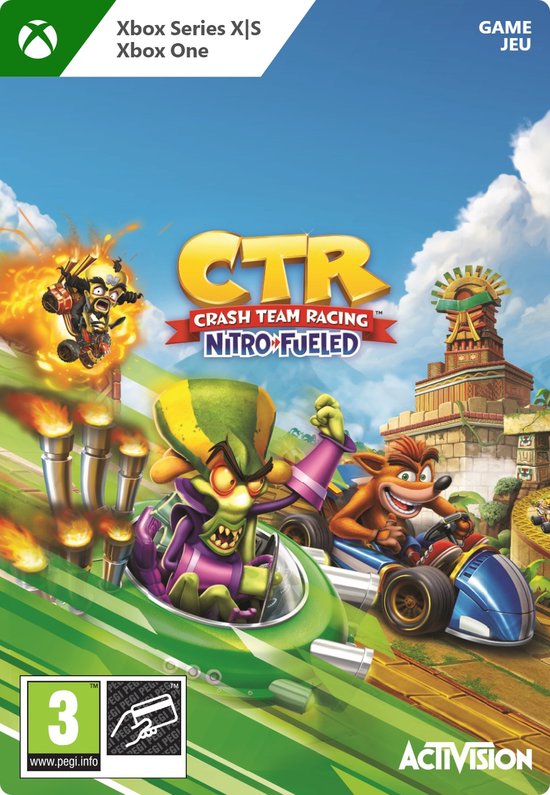 Crash Team Racing Nitro-Fueled: Nitros Oxide Editie - Xbox Series X|S/Xbox One Download