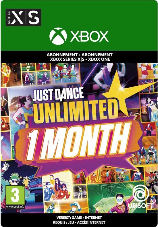 Just Dance Unlimited (1 Maand) - Xbox Series X/Xbox One Download