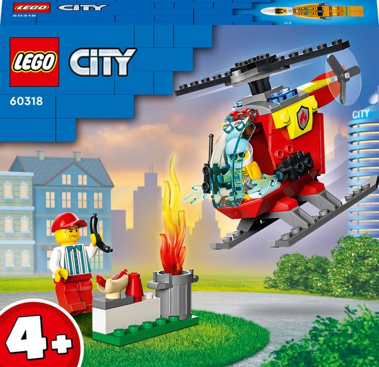 LEGO City Brandweerhelikopter - 60318