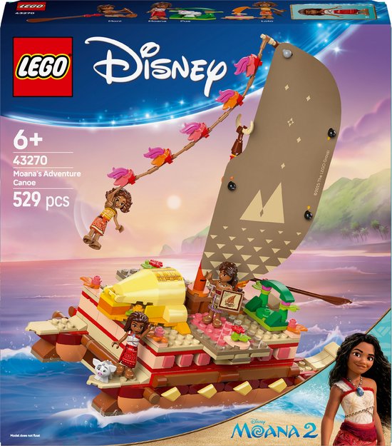 LEGO Disney Princess - Vaiana's avonturenkano - 43270