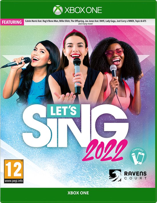 Ravenscourt Let's Sing 2022 - Single Mic Bundle Engels Xbox One