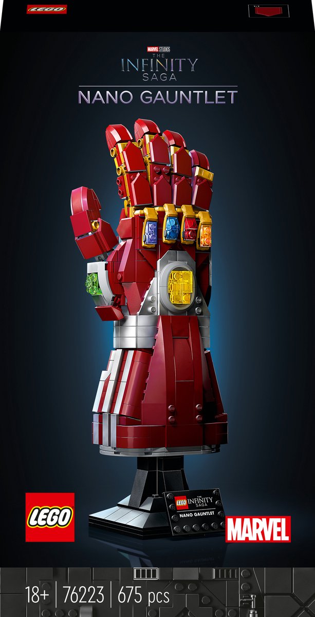 LEGO Marvel Avengers 76223 Marvel Nano Gauntlet Collectible