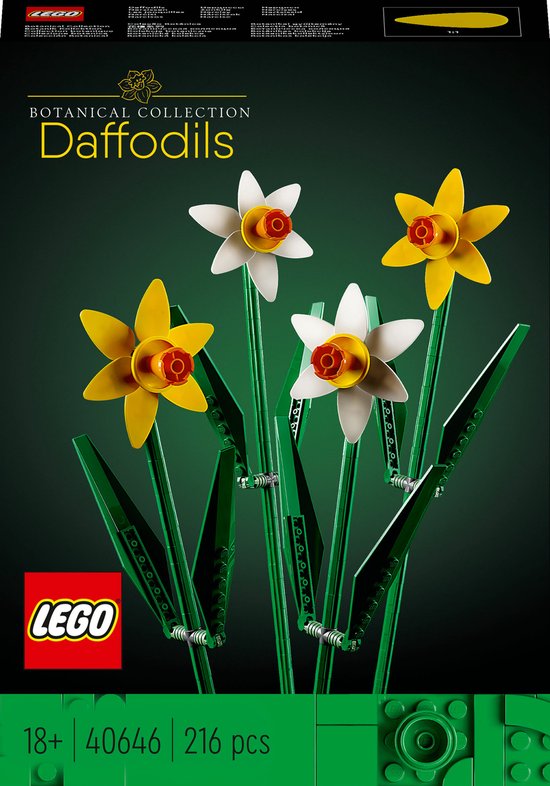 LEGO Botanical Collection 40646 - Narcissen - Daffodils