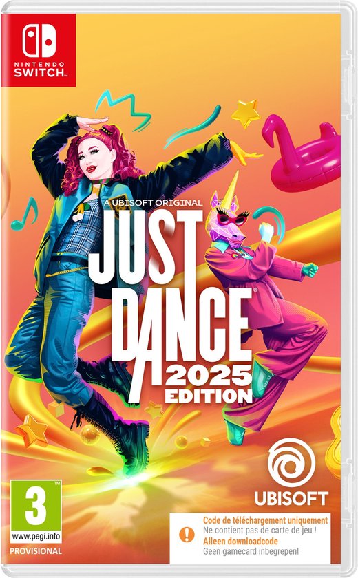 Just Dance 2025 Edition - Nintendo Switch - Code in a box