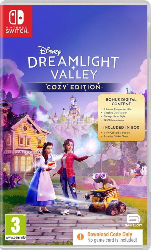 Disney Dreamlight Valley: Cozy Edition - Nintendo Switch (Code in a Box)