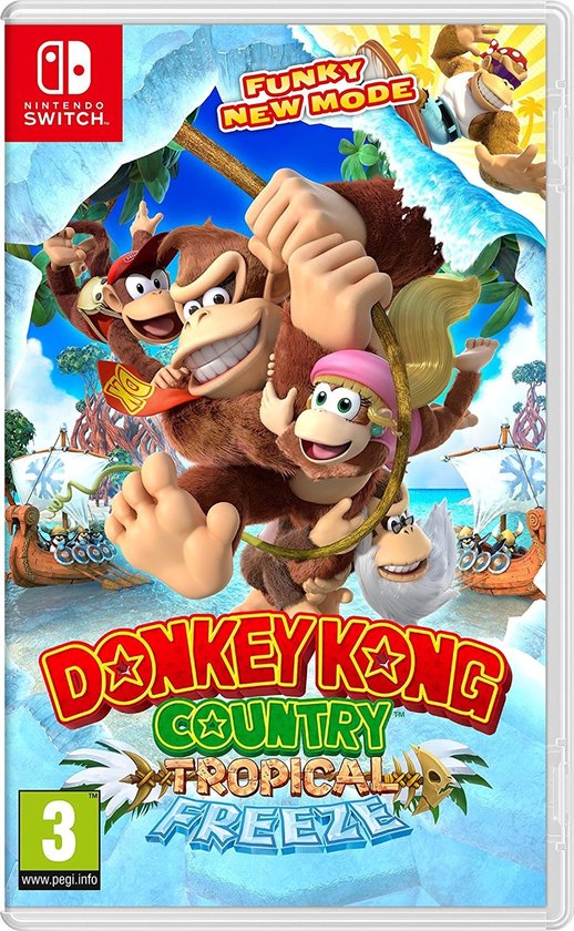 Donkey Kong Country: Tropical Freeze - Nintendo Switch