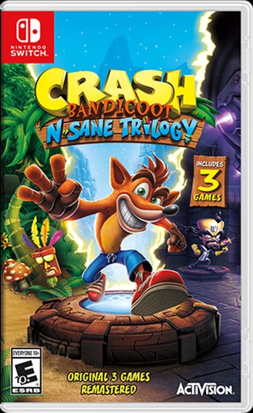 Crash Bandicoot N. Sane Trilogy - Nintendo Switch