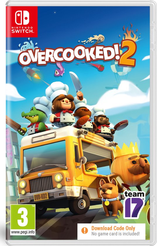 Overcooked 2 - Nintendo Switch - Code in Box