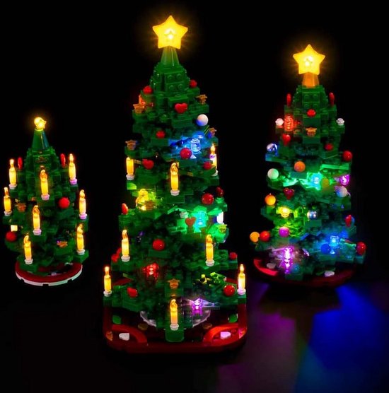 Light My Bricks - Verlichtingsset geschikt voor LEGO Kerstboom 2-in-1 40573