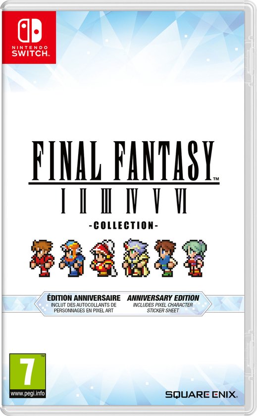 Final Fantasy I-VI - Anniversary Edition - Nintendo Switch