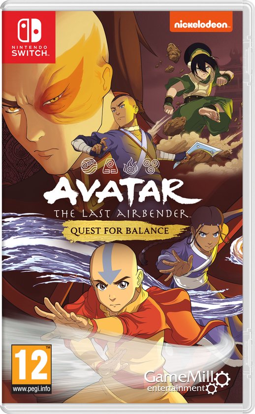 Avatar The Last Airbender: Quest for Balance - Switch