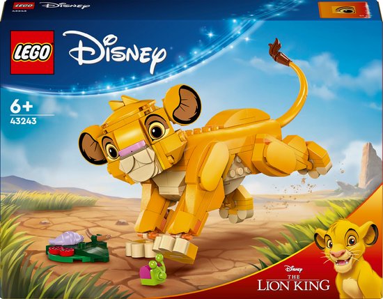 LEGO Disney Simba de Leeuwenkoning als welp - 43243