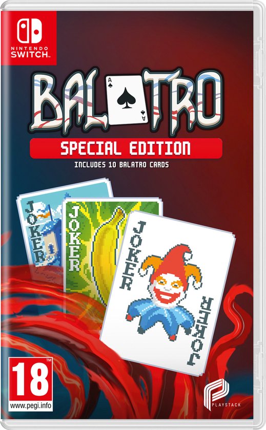 Balatro: Special Edition - Inclusief 10 Balatro kaarten - Nintendo Switch