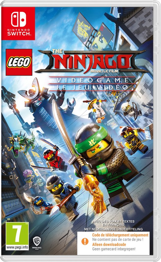 The LEGO Ninjago Movie Video Game - Nintendo Switch - Code in box