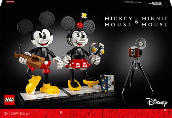 LEGO Disney - Mickey Mouse & Minnie Mouse Buildable Characters (43179)