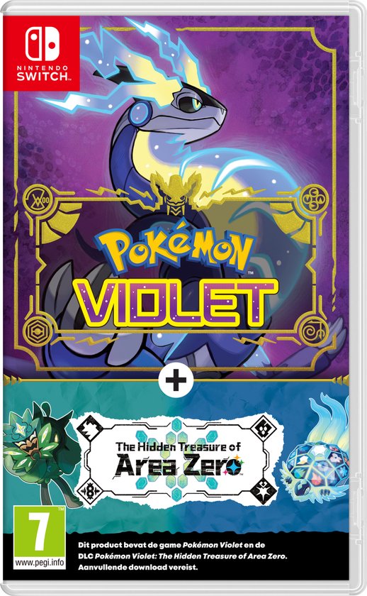 Pokémon Violet Bundel - The Hidden Treasure of Area Zero - Game Uitbreiding - Nintendo Switch