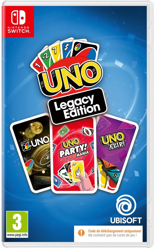 UNO: Legacy Edition - Nintendo Switch - Code in a box