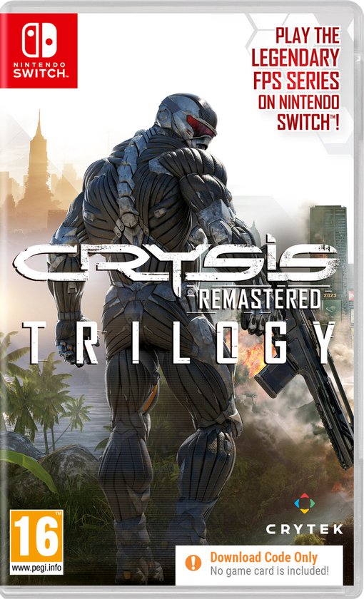 Crysis Trilogy Remastered - Nintendo Switch - Code in Box