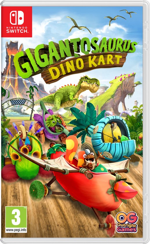 Gigantosaurus Dino Kart - Nintendo Switch