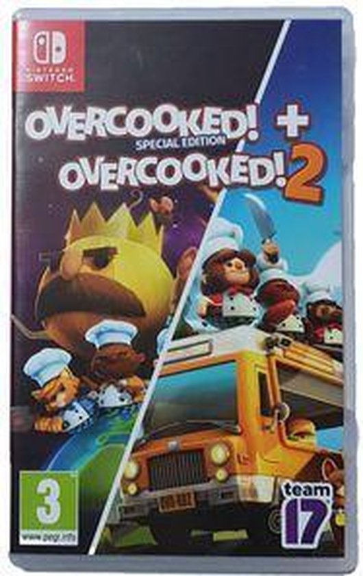 Overcooked + Overcooked 2 (Switch)