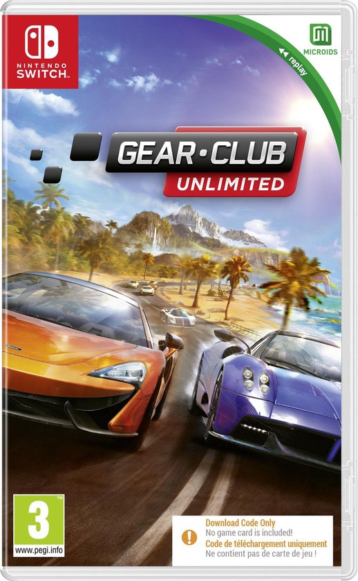 Gear.Club Unlimited - Switch (Code in a Box)