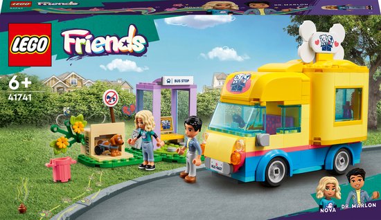 LEGO Friends Honden reddingsvoertuig, Dieren Speelset voor Kinderen vanaf 6 Jaar - 41741