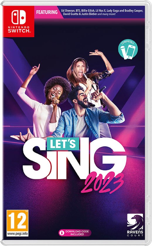 GAME Let's Sing 2023, Nintendo Switch, 12 jaar en ouder