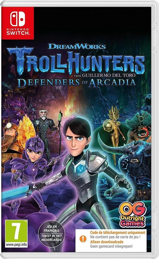 Trollhunters: Defenders of Arcadia - Nintendo Switch - Code in Box