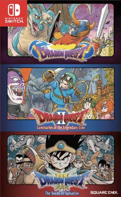 Dragon Quest 1, 2, 3 - Switch