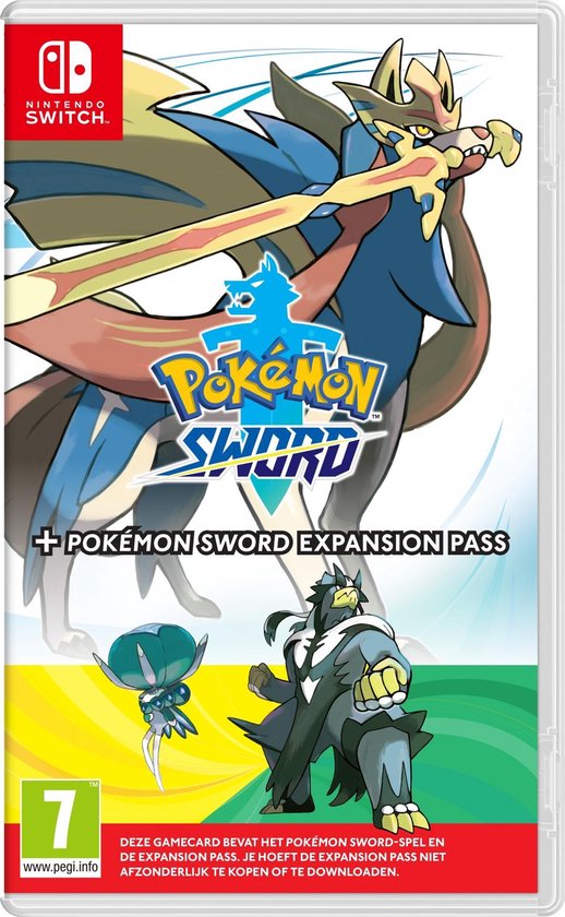 Pokemon Sword + Expansion Pass The Isle Or Armor + The Crown Tundra - Switch