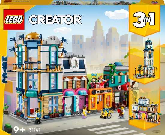 LEGO Creator 3-in-1 Hoofdstraat - 31141