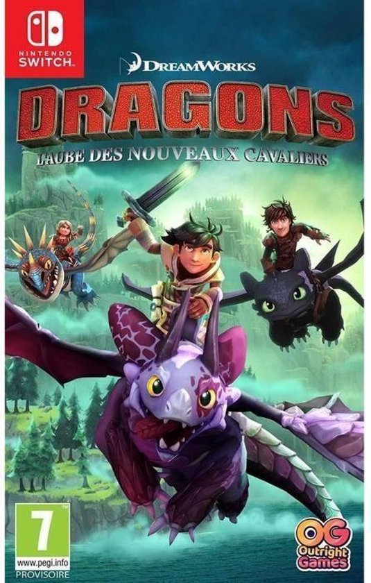 BANDAI NAMCO Entertainment Dragons Dawn of New Riders, Nintendo Switch Standaard Nintendo GameCube