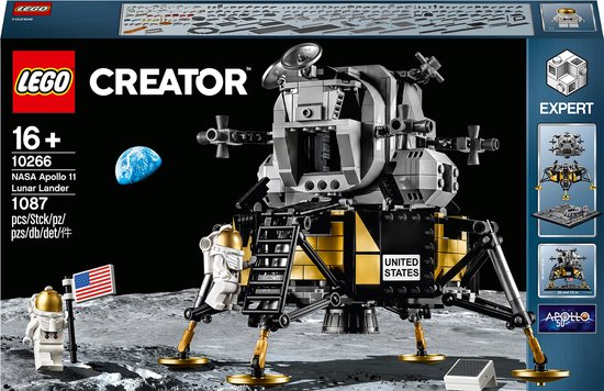 LEGO Creator Expert NASA Apollo 11 Maanlander - 10266