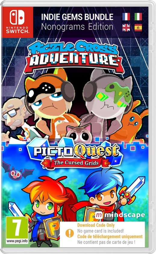 Piczle Cross Adventure + PictoQuest: Puzzle Bundle - Switch (Code in a Box)