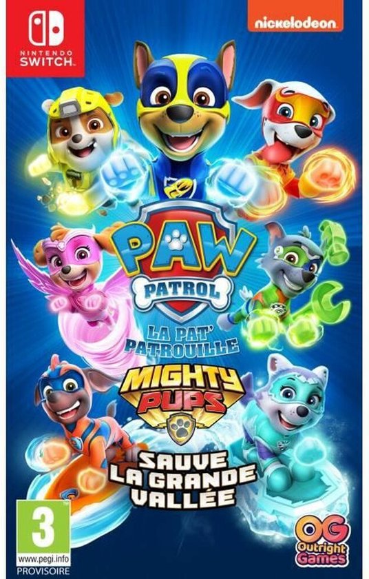 Video game for Switch Bandai Paw Patrol: Super Patrol saves the Great Valley