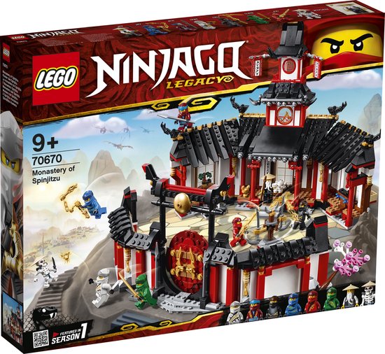 LEGO NINJAGO Legacy Het Spinjitzu Klooster - 70670