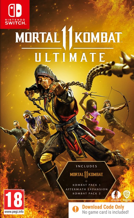 Mortal Kombat 11 Ultimate - Switch (code in box)